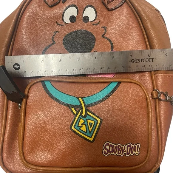 Accessory Innovations Scooby Doo Big Face Cosplay Mini Backpack Purse - Picture 8 of 12